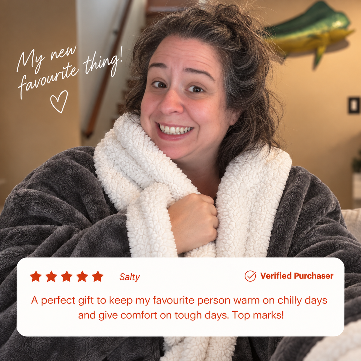 HeatHug | Wearable Heated Blanket